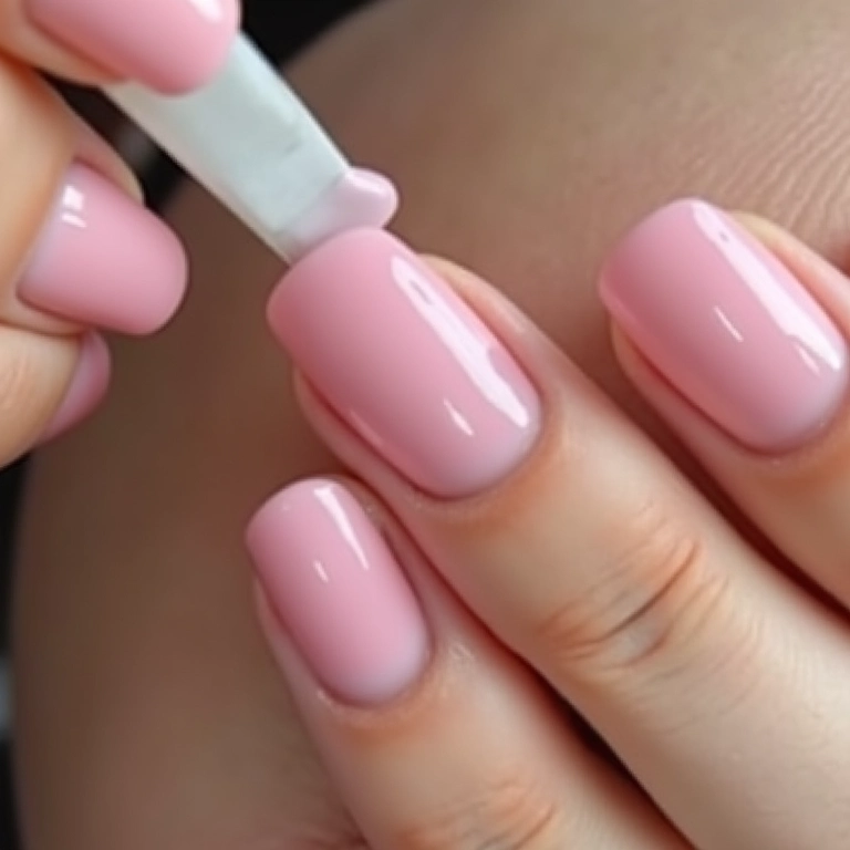 Base com efeito blur para disfarçar imperfeições nas unhas.