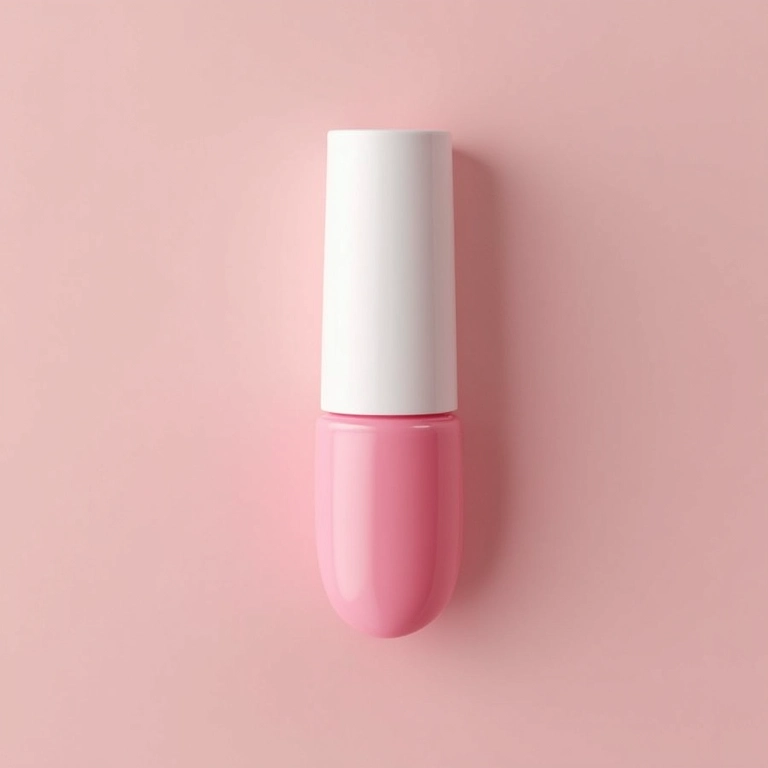 Base fortalecedora sendo adicionada na mistura de esmaltes.