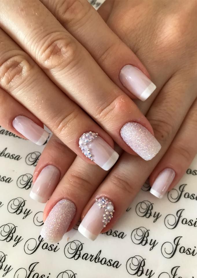 25 Modelos de unhas com pedras e como ...