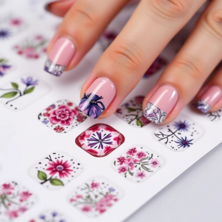 Carimbos para unhas infantis, uma forma rápida e divertida de decorar.