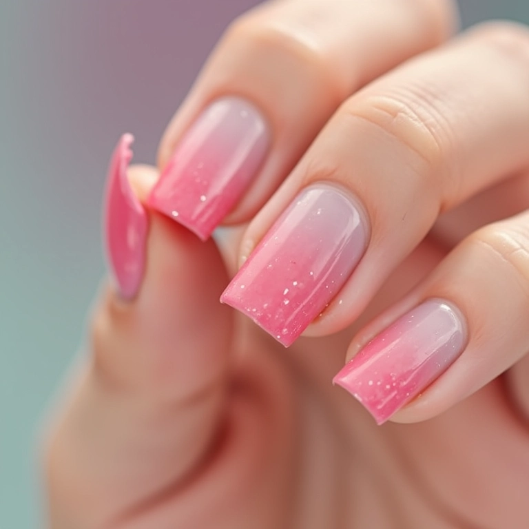 Chaves com degradê de esmalte.