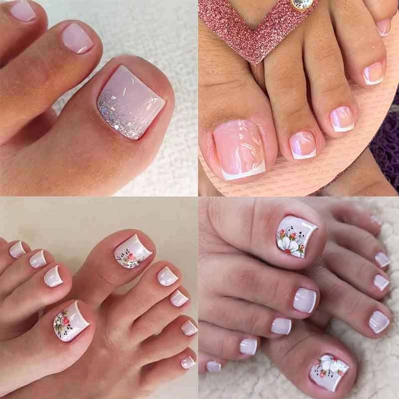 Unhas Decoradas para os Pés em Promoção ...