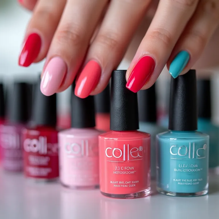 Coleção de Esmalte em Gel Color Club.