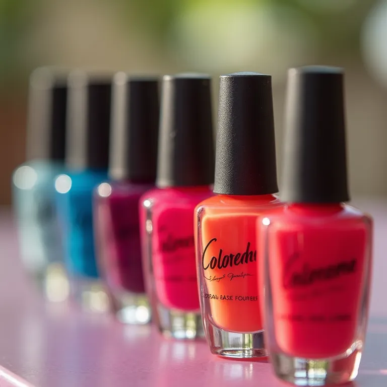 Coleção de esmaltes Colorama em diversas cores vibrantes.