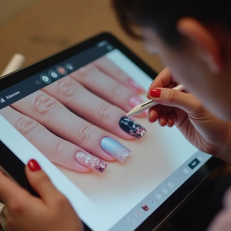 Como aplicar as imagens PNG nas unhas?