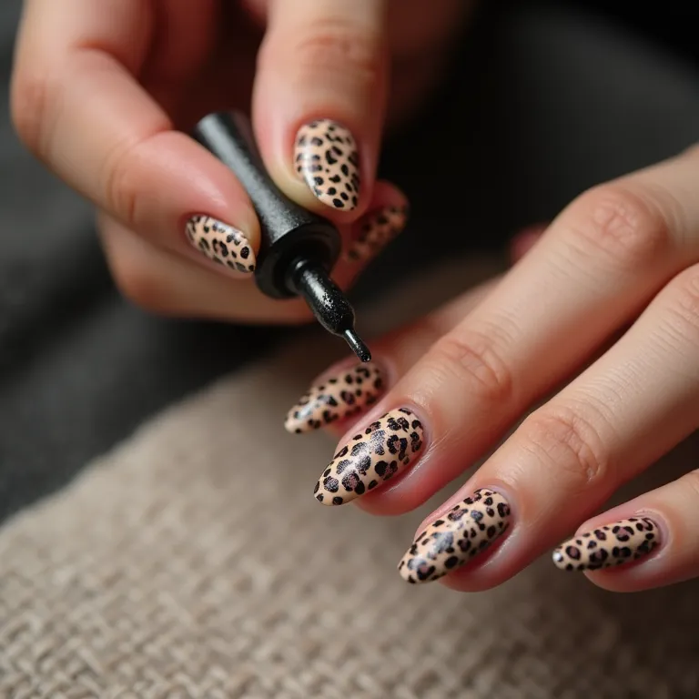 Como fazer a unha decorada com onça durar mais tempo.