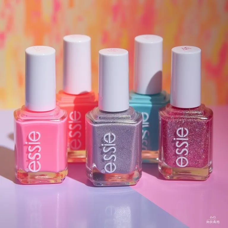 Cores de esmalte mais usadas nas unhas Kpop.