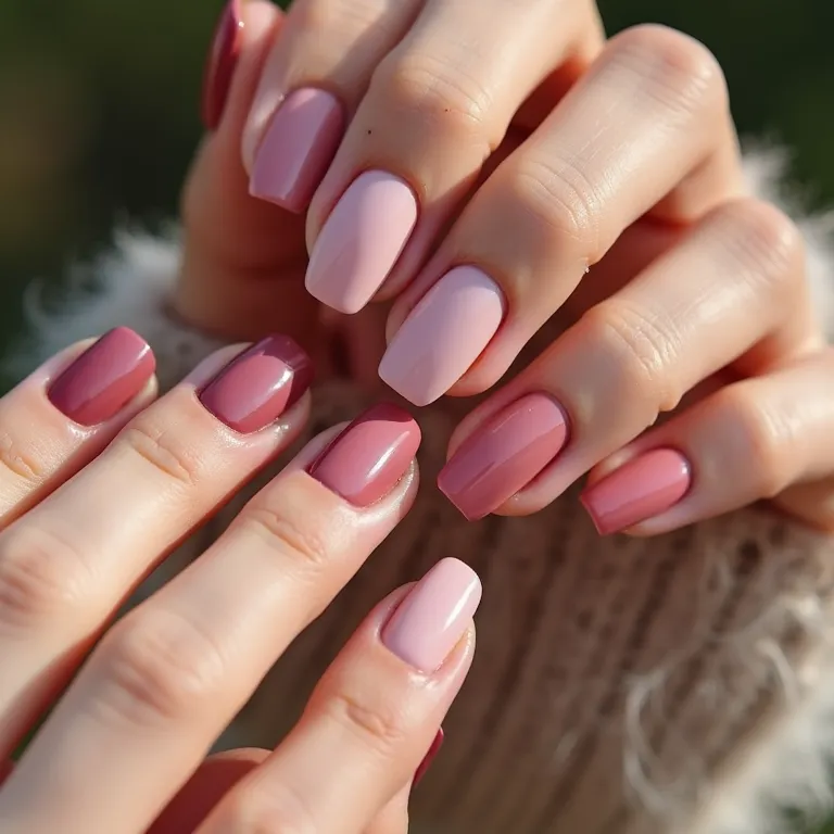 Cores de unhas de gel para diferentes tons de pele.