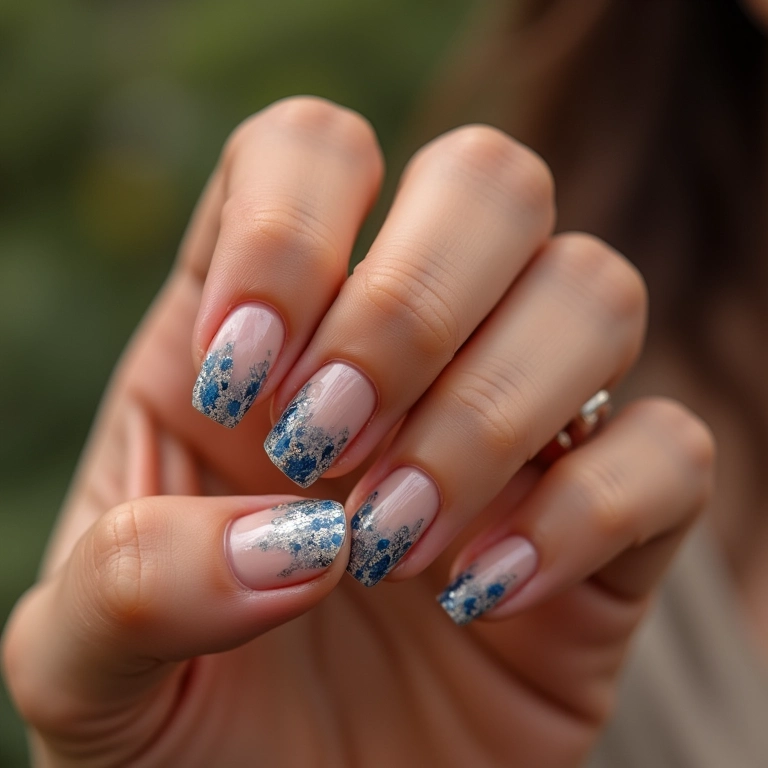 Desenhos geométricos em unhas decoradas, expressando modernidade e estilo.