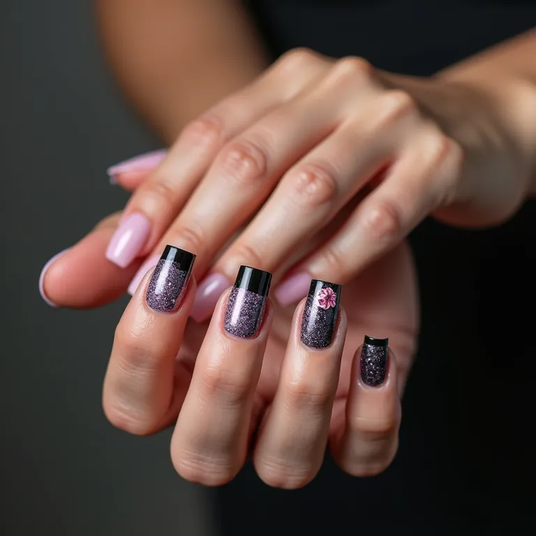 Design de unhas exclusivo de Juliana Moreno, símbolo de sucesso e criatividade.