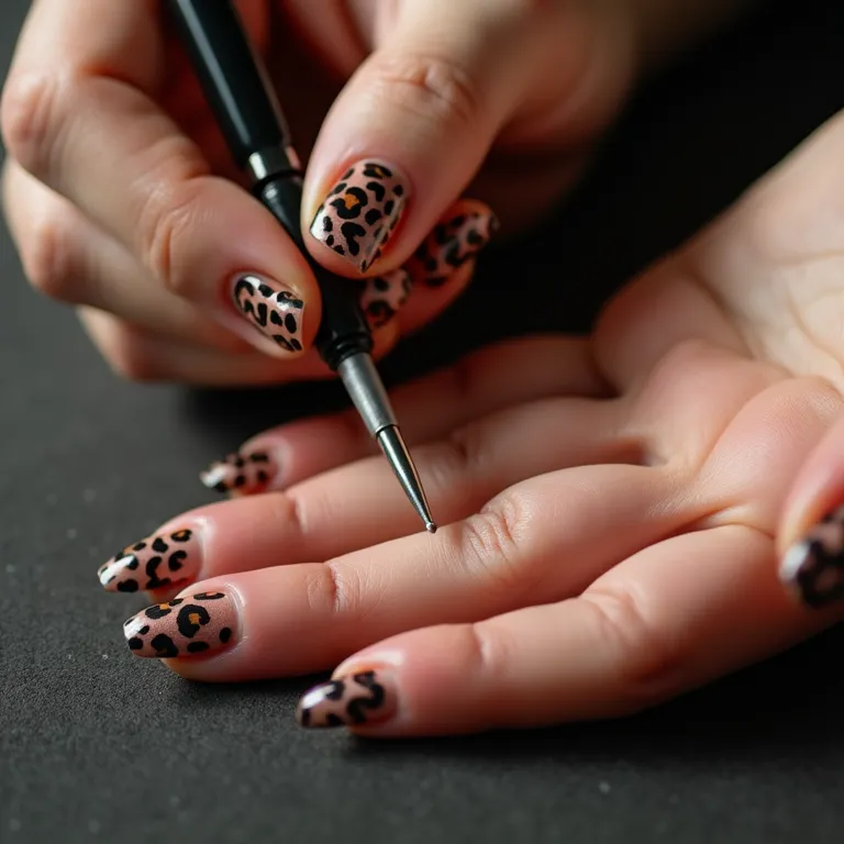 Dicas para fazer a unha decorada com onça durar mais tempo.