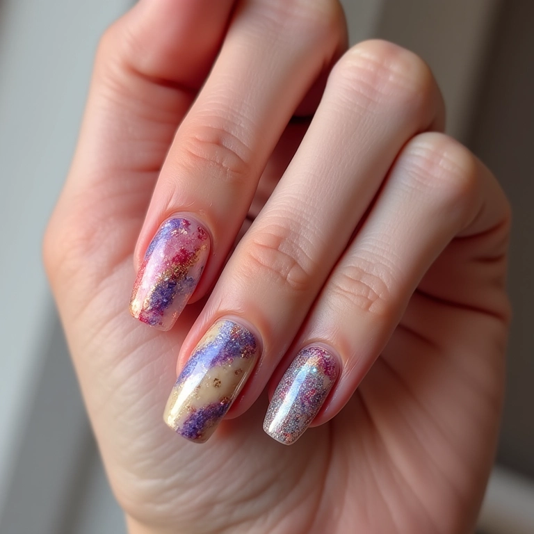 Diversos designs de unhas de acrigel para inspirar.
