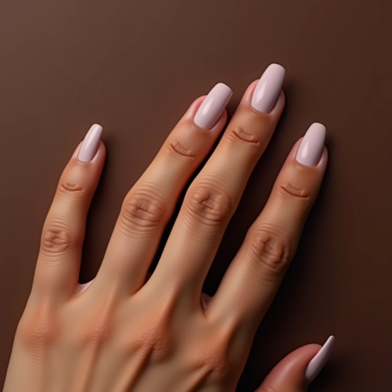 Efeito matte com esmalte Xodó.