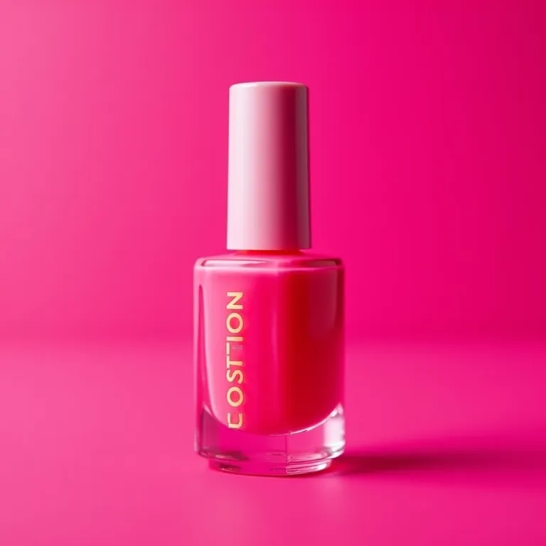 Esmalte Anita Cosméticos Rosa Elétrico.