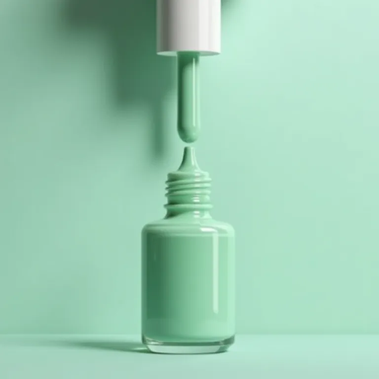 Esmalte Jade Primavera: cor suave e elegante.