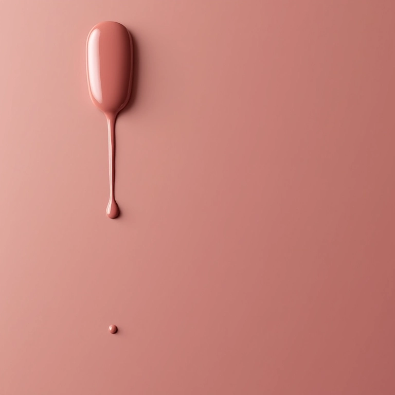 Esmalte matte criado com a mistura de esmaltes sendo aplicado nas unhas.