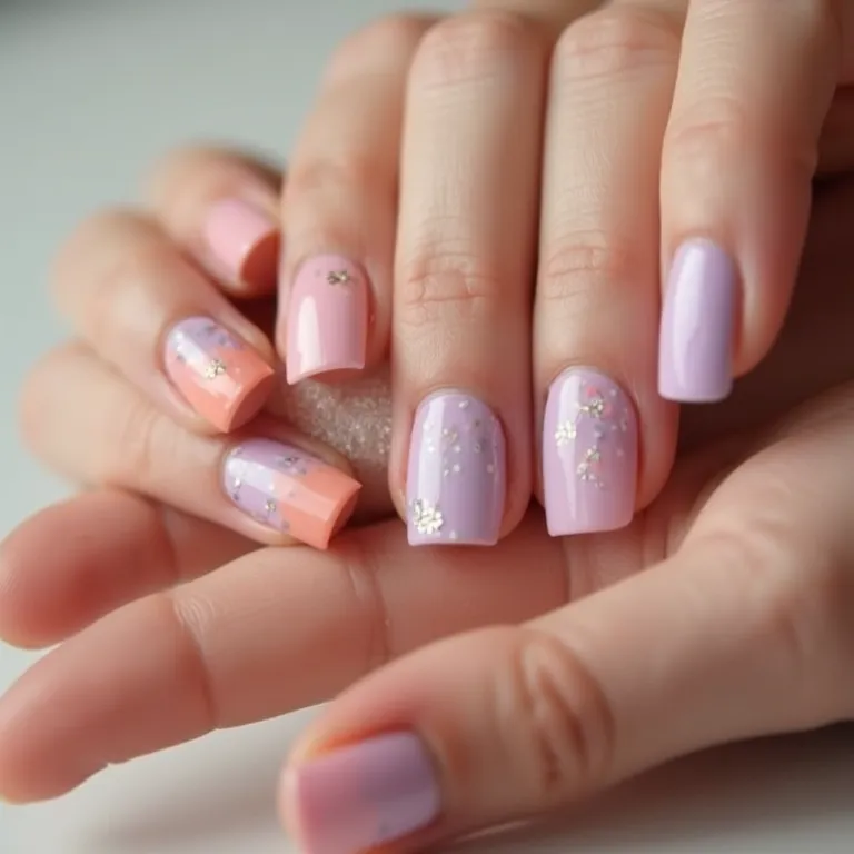 Esmaltes Impala Coleção Sandy: tons pastel.