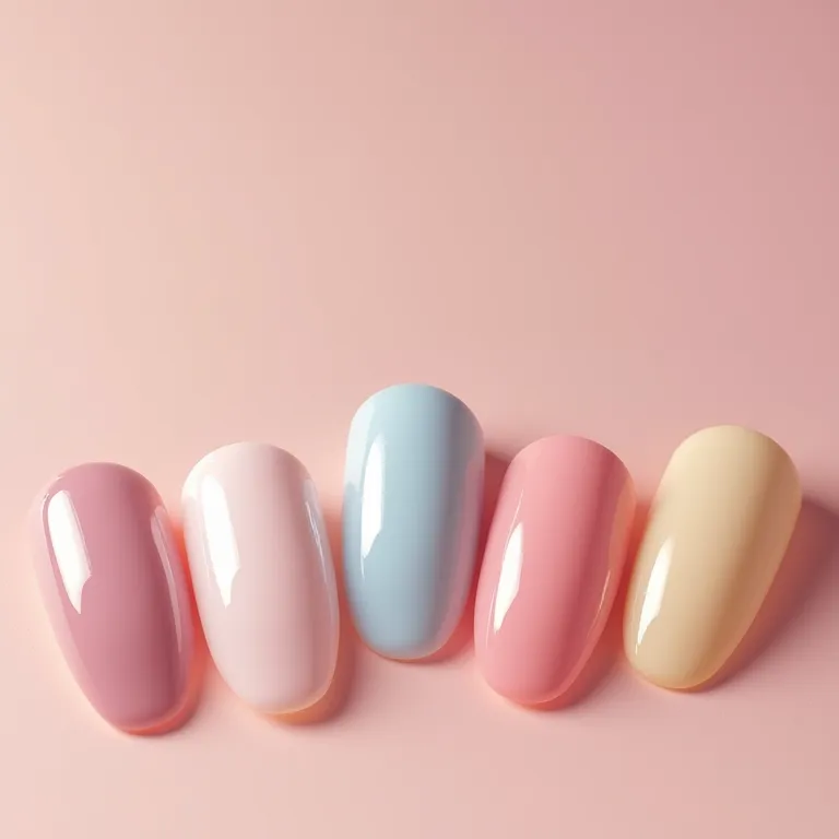 Esmaltes Impala em tons pastel, perfeitos para a nail art coreana.