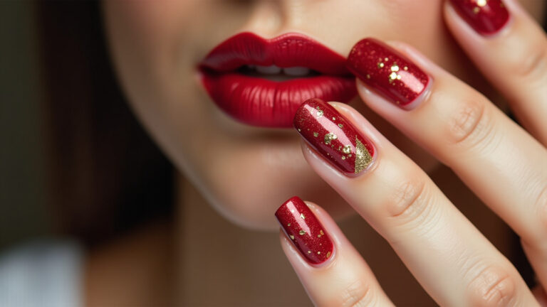 Unhas Decoradas de Natal: Brilho e Estilo para as Festas