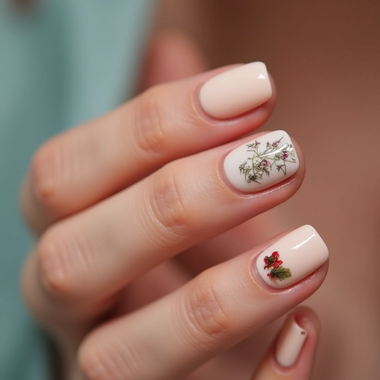 Filha única em unhas curtas, destaque e personalidade.