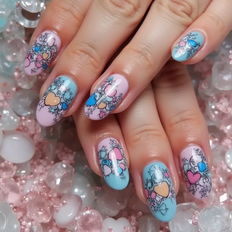 Fontes de inspiração para unhas decoradas Kpop.