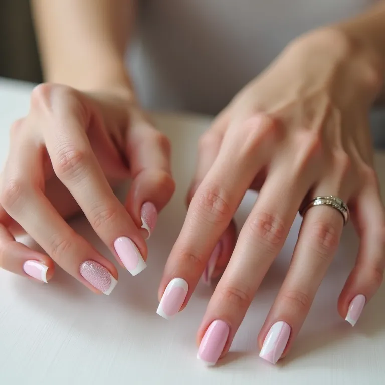 Francesinha clássica repaginada com cores pastel.