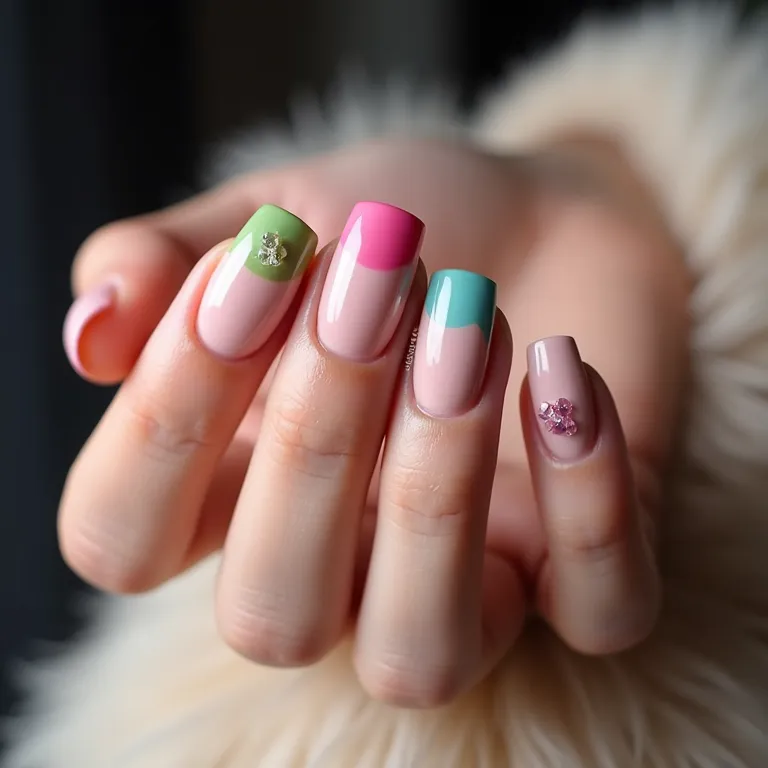 Francesinha inovadora com cores e acabamentos diferentes.