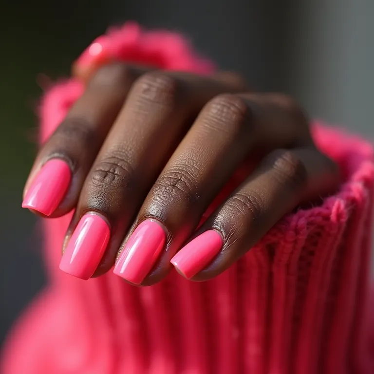 Francesinha neon repaginada em unhas decoradas.