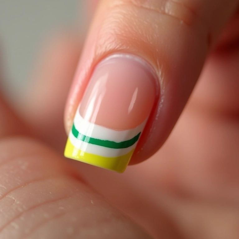 Francesinha repaginada com as cores do Brasil.