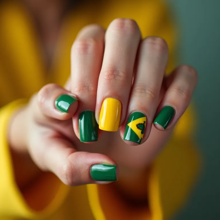 Francesinha verde e amarela repaginada.