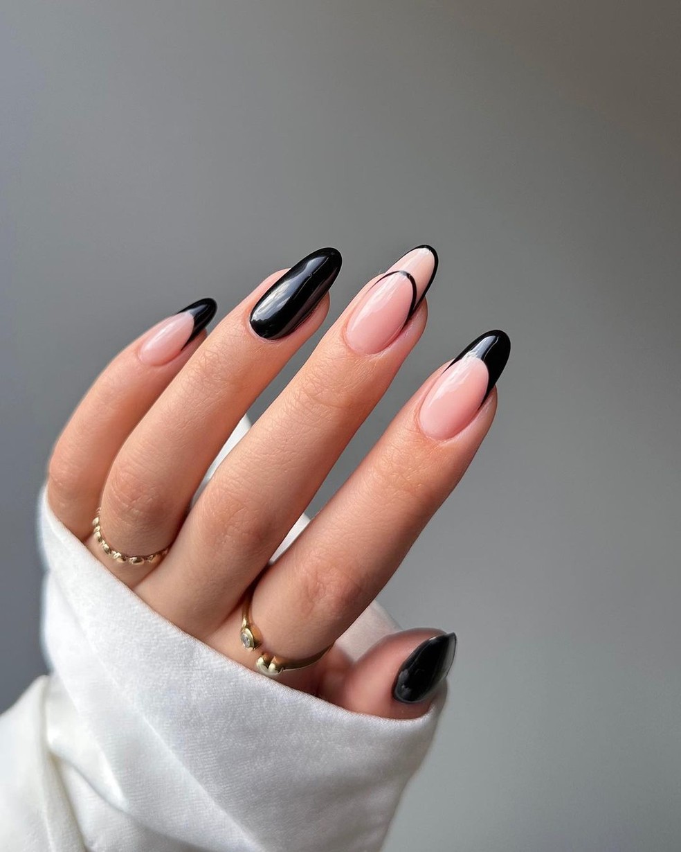 Unhas decoradas pretas: 20 fotos e ...