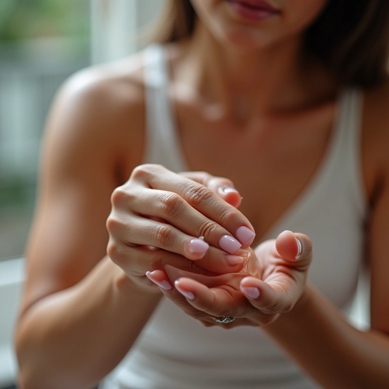 Hidratando as cutículas após a remoção do gel.
