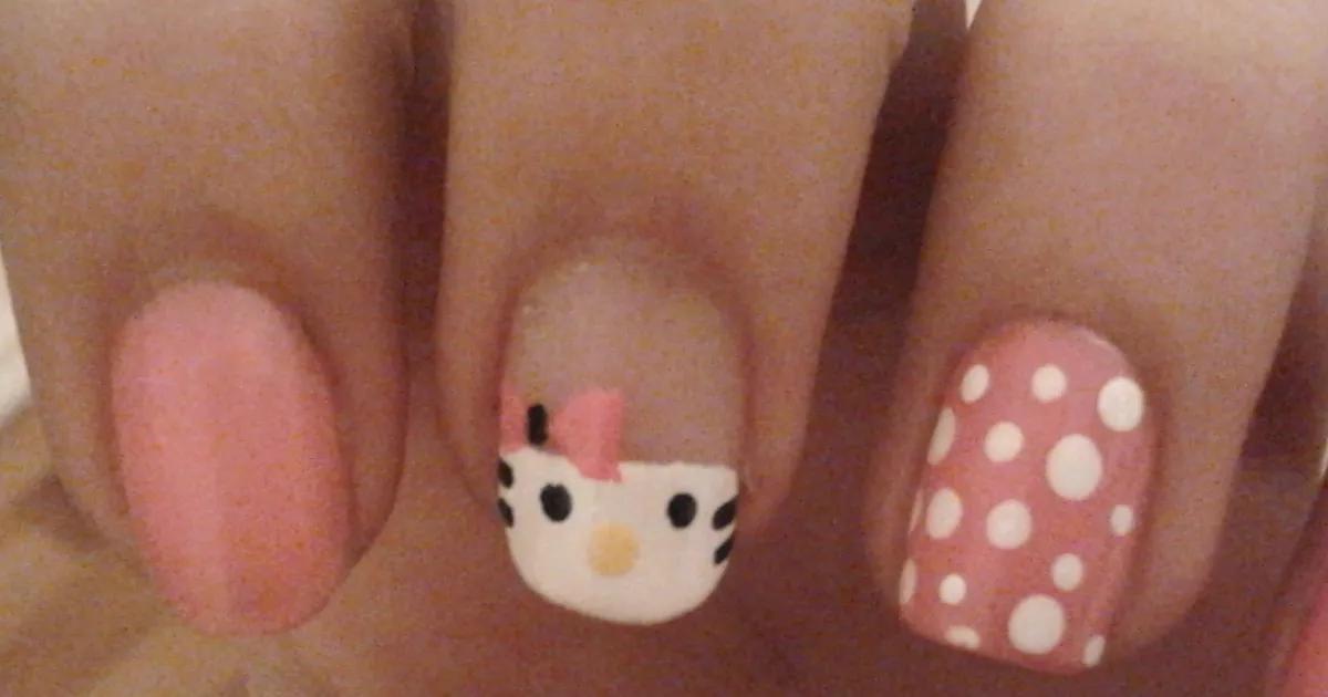 Unhas Decoradas Hello Kitty | UnhasEsmaltes