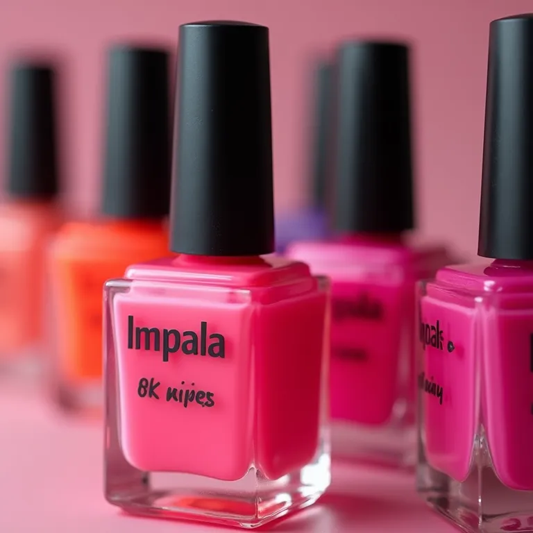 Impala Barbie: cores vibrantes e acabamento perfeito para suas unhas.