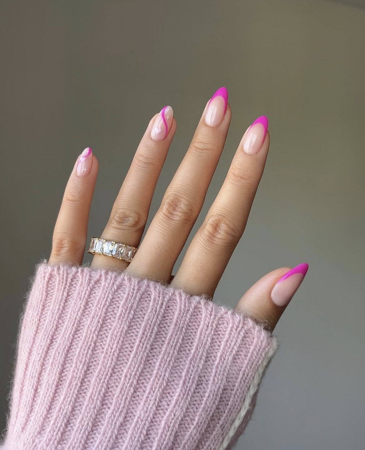 8 inspirações de unhas rosas decoradas ...