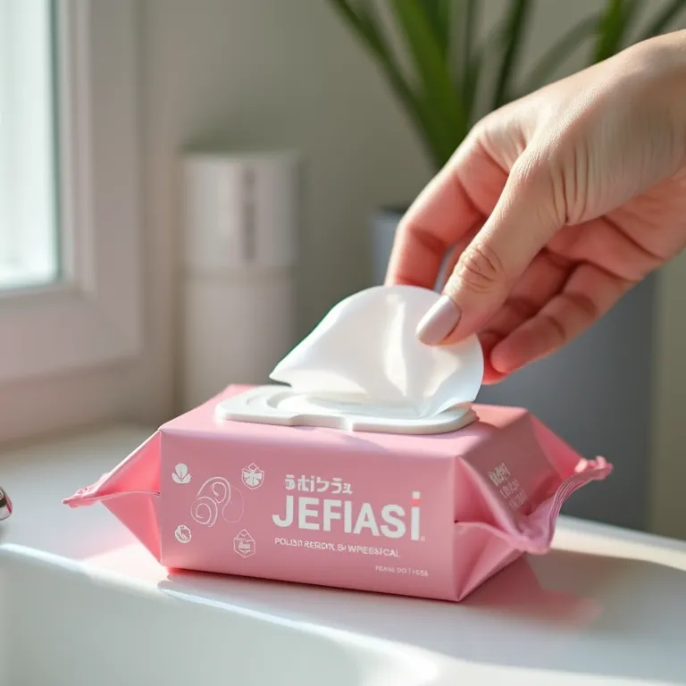 Lenços Removedores de Esmalte Jequiti Sensi.