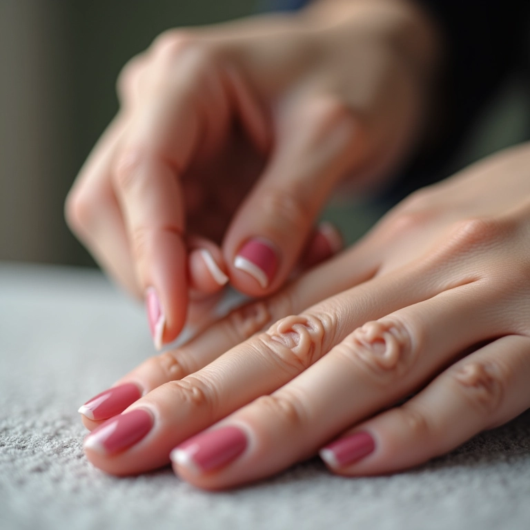 Manutenção prática e rápida das unhas de gel.
