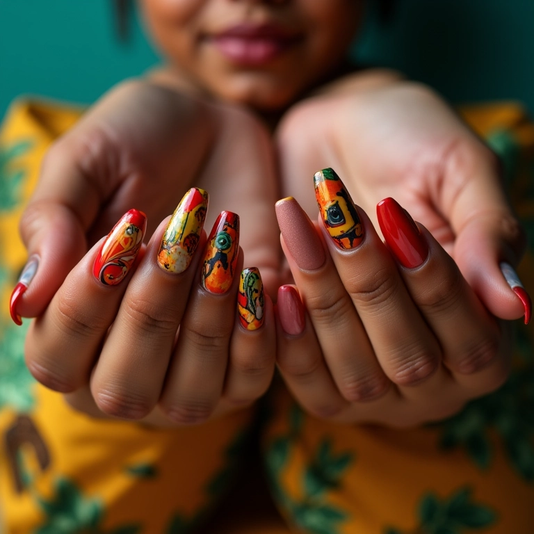 Mãos com unhas decoradas: tendências e lançamentos de 2026.