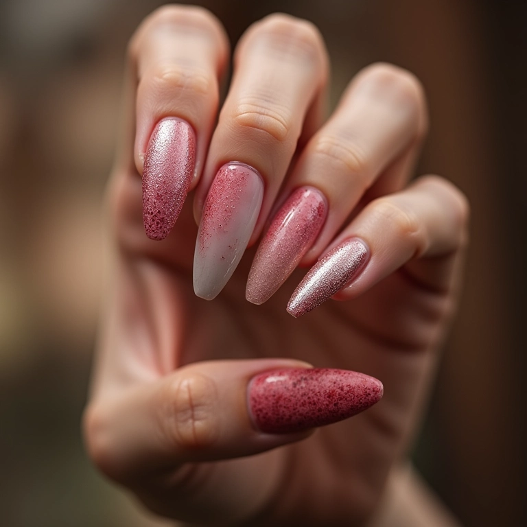 Mix and Match de texturas e acabamentos na nail art brasileira.