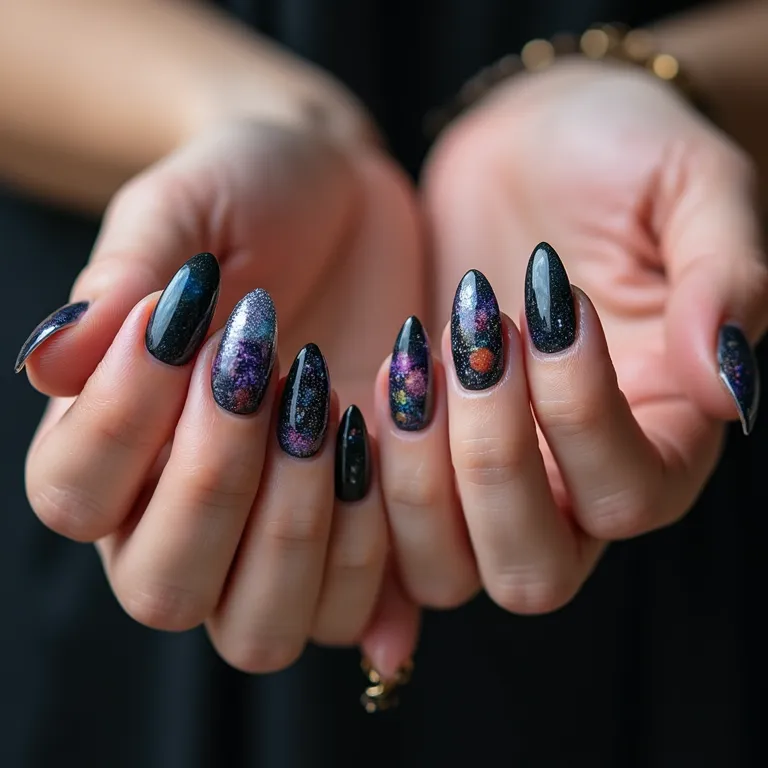 Nail art com temas especiais para 2026.