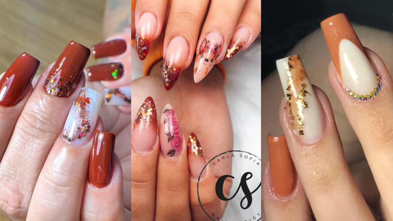 9 unhas decoradas perfeitas para o outono