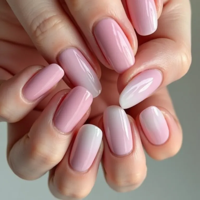 Paleta de cores de esmaltes em gel para o Ano Novo 2026.