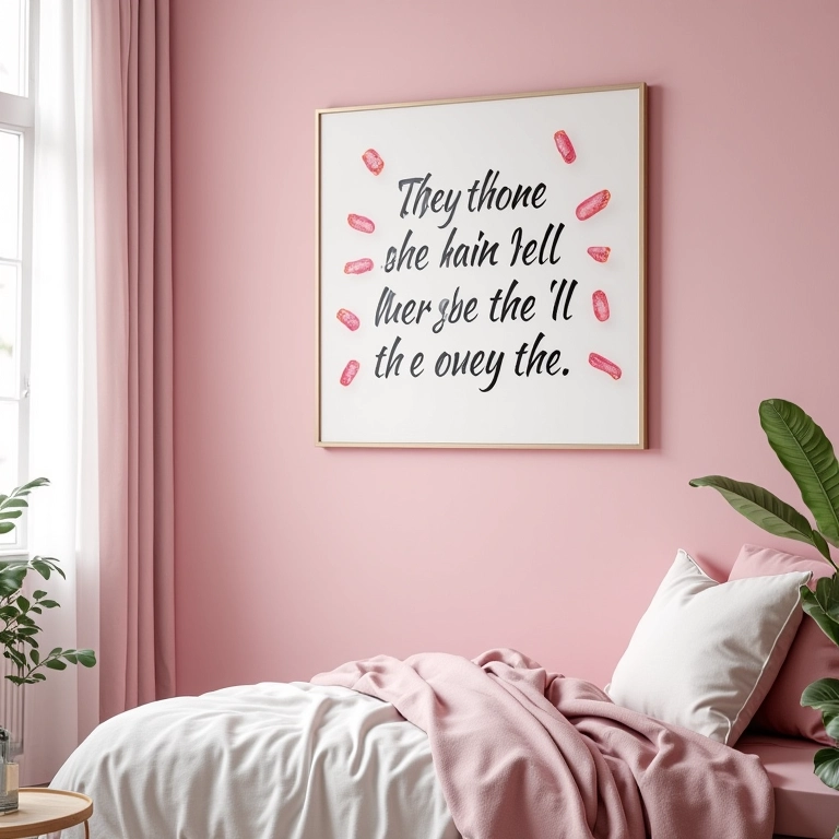 Papel de parede com frases inspiradoras.