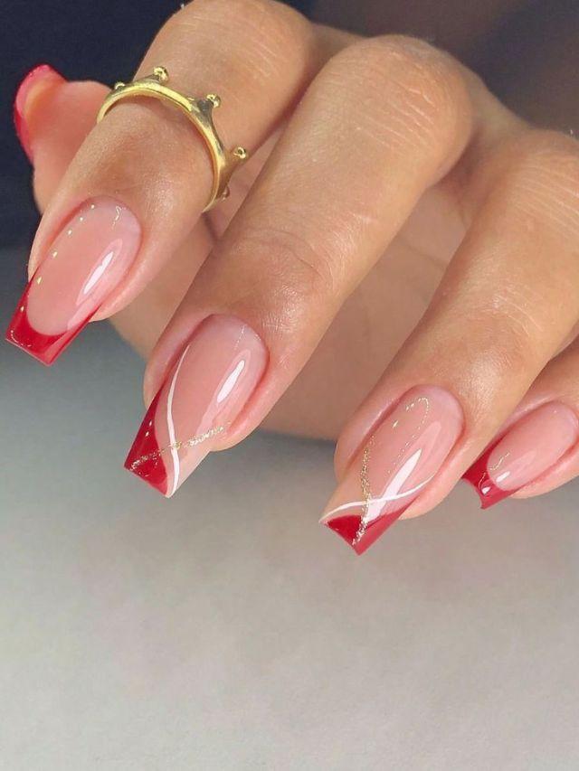Unhas Vermelhas com Francesinha: Um ...