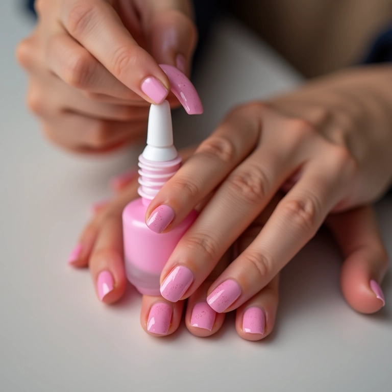 Produtos específicos para secagem rápida de esmalte.