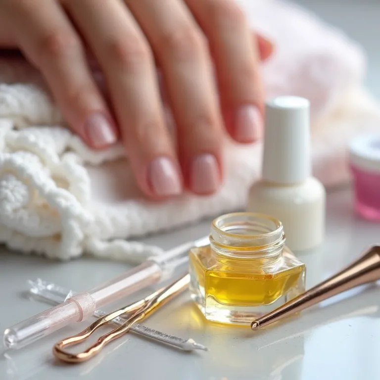 Produtos essenciais para o cuidado das unhas e uma nail art perfeita.