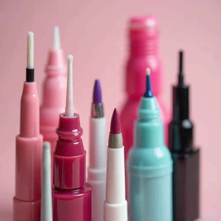 Produtos que facilitam a limpeza das unhas.