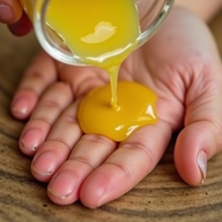 Remoção de esmalte com suco de limão.