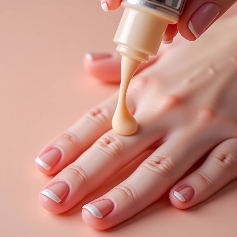 Removedor de esmalte cremoso com hidratação.