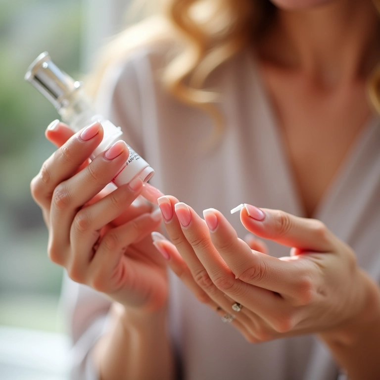 Removedor de esmalte fortalecedor com vitaminas.